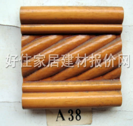 实木装饰线条 装饰线A38 75mm×15mm