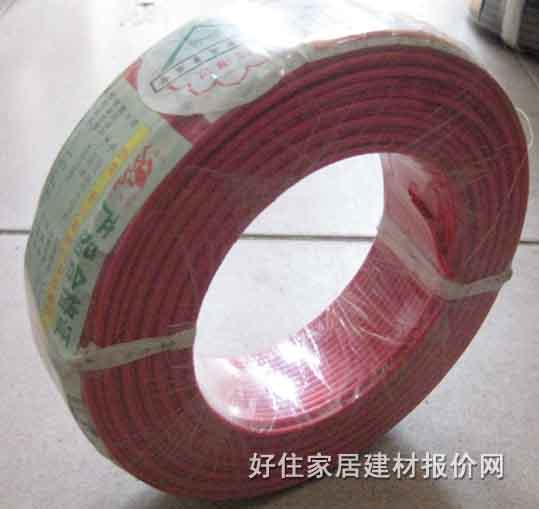 长江单芯电线电缆 铜芯聚氯乙烯绝缘电线 1.5m㎡ BV 100米