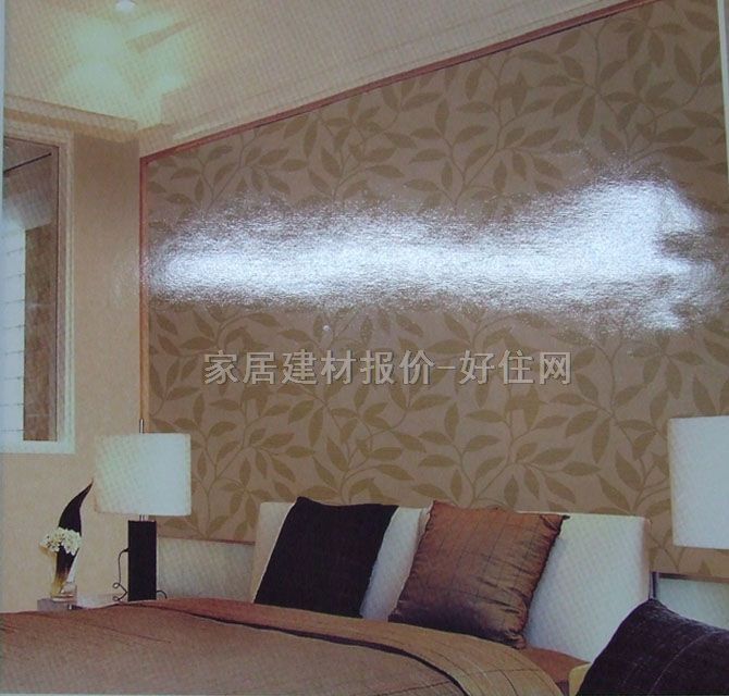 时尚元素墙纸 1307 宽530mm×长10米 叶纹 红色