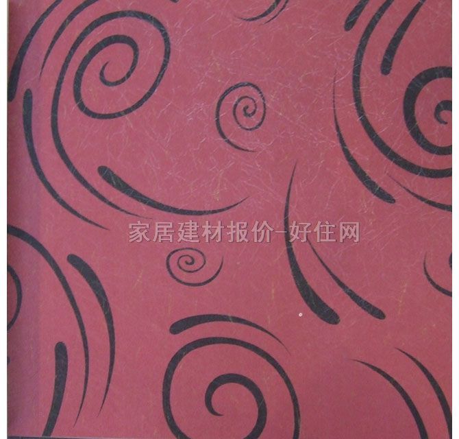 墙纸 1321 宽530mm×长10米 几何 粉红色