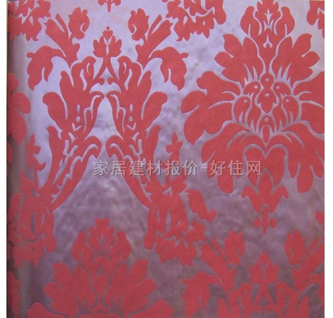 墙纸 TW2504 0.7×10m 欧花 红色