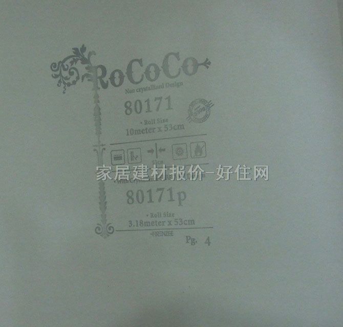 ROCOCOǽֽ 80171 530mm10 ŷ ɫ