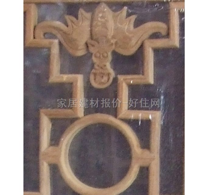 丰顺中式方窗花格 花格1 寿 1000mm×600mm