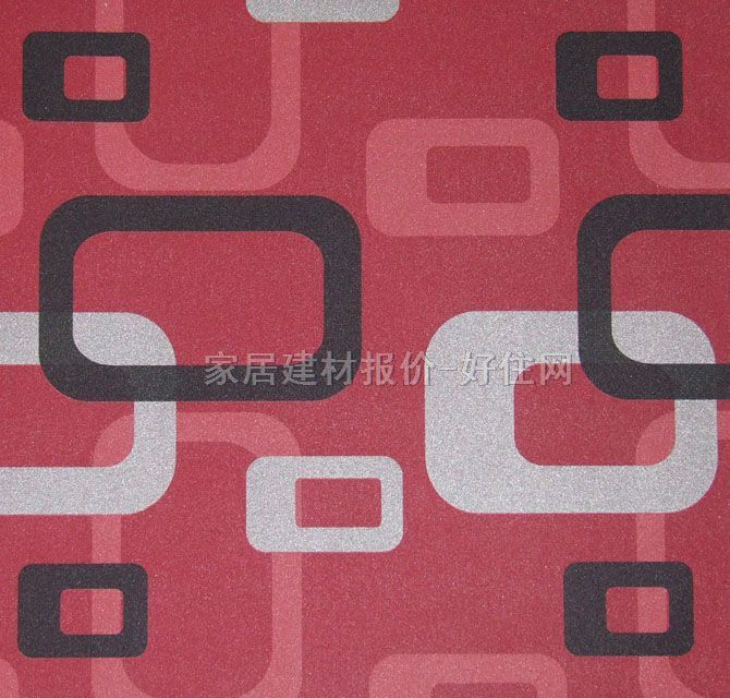 墙纸 73403 0.53×10.05m 几何 红色