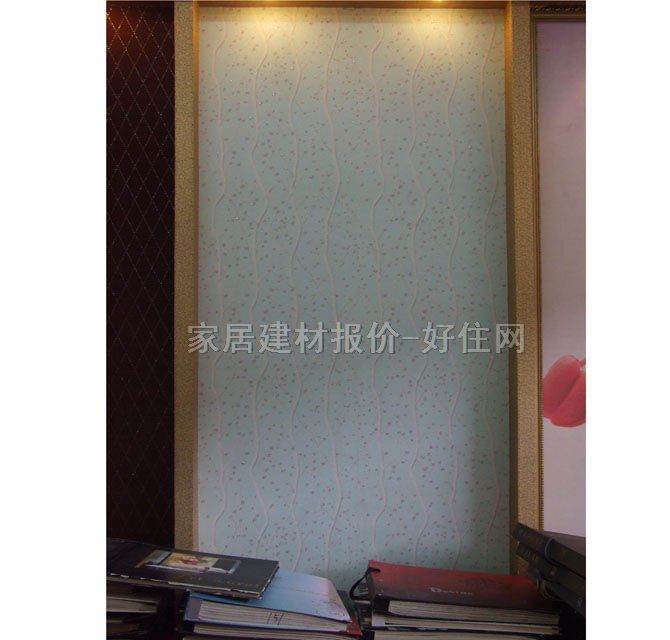 卡罗墙纸 闪珠 0.64×10m 树纹 蓝色