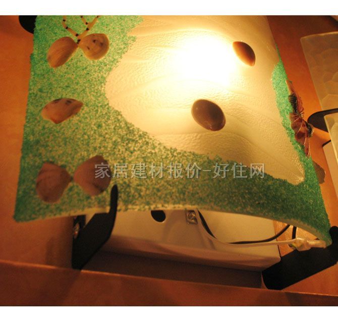 弘盛壁灯  1198 现代流行 彩色玻璃 节能灯