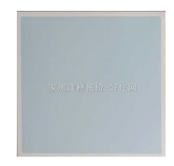 铝扣板天花 覆膜蓝色 300mm×300mm
