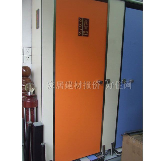 卫生间隔断订做款型 橘色订做 常用规格