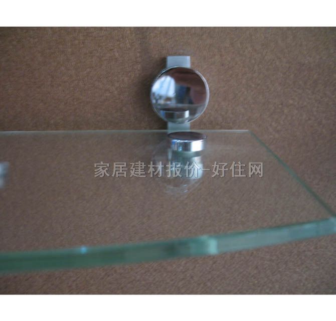 帝莎厨卫置物架 玻璃层板1441 1层