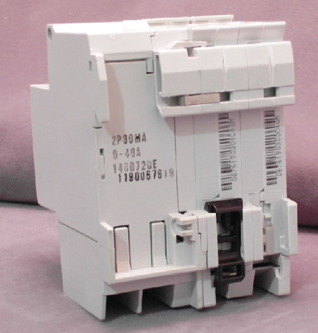 ABB断路器\空气开关 S262 C40A 2P 40A 漏电断路器