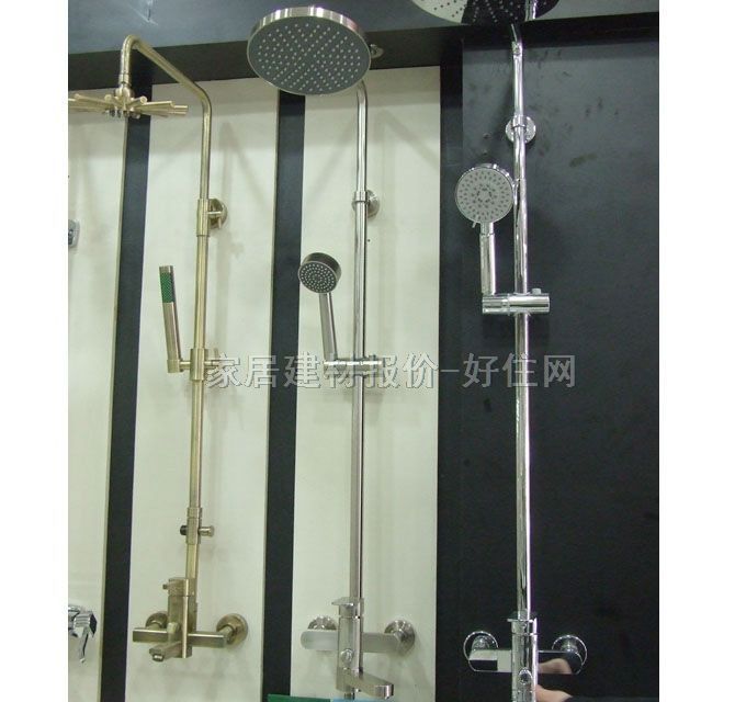 德奇斯淋浴柱 可调节挂杆拉丝 7036C1-58 明装挂墙式