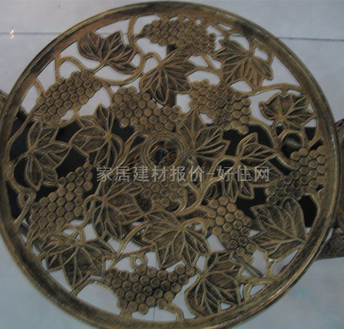 雅芳公园桌椅 S006铸铝 60×60cm