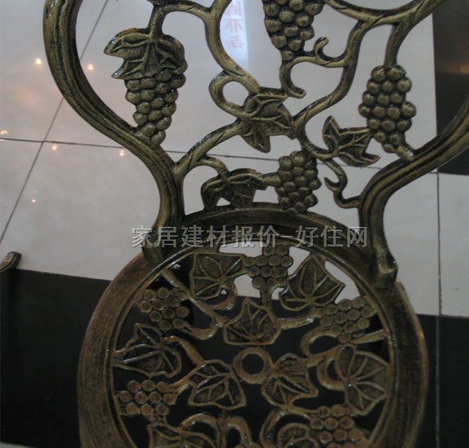 雅芳公园桌椅 S006铸铝 60×60cm