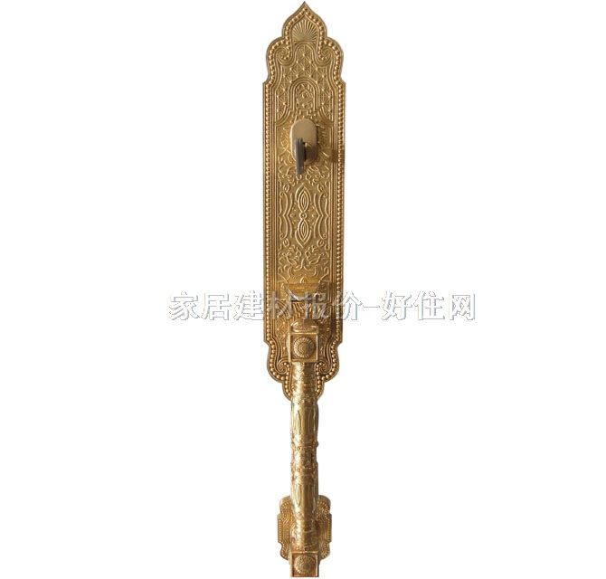 木门锁 8922 45mm-55mm 黄古铜 执手锁 黄古铜色