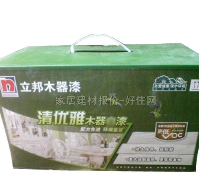 立邦木器油漆套装 清优雅超透明哑光木器清漆套装 5kg 清漆 透明 哑光