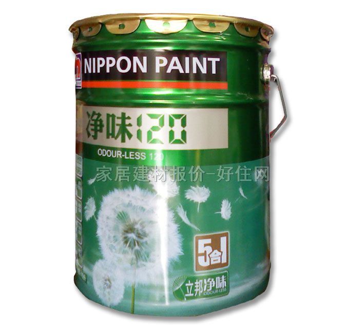 内墙乳胶漆 净味120五合一 15L 白色