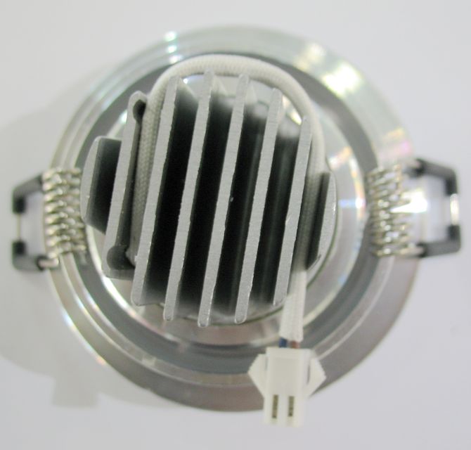 企一照明LED筒灯、天花灯  QY-L202  1w 暗装嵌入式 未知 车铝材质亮银色