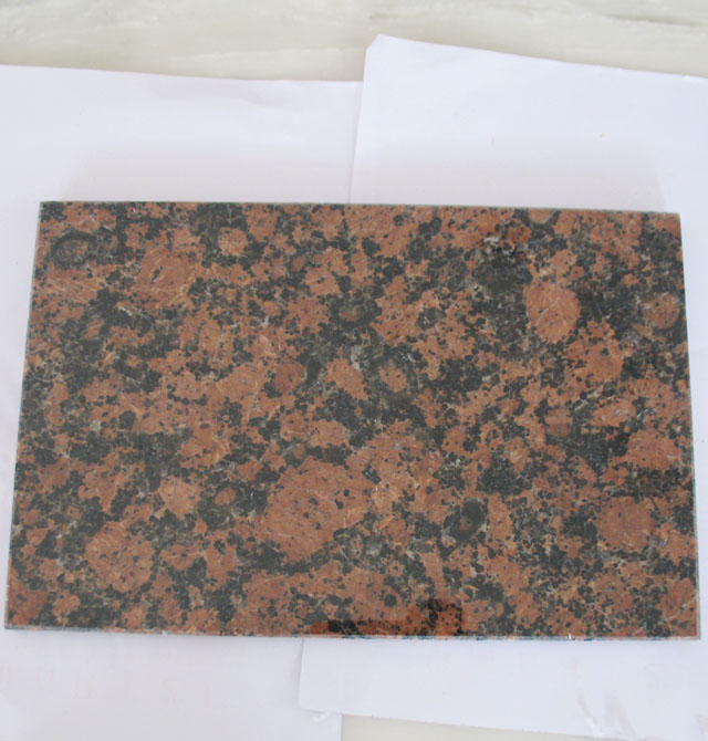 华丽石材花岗岩 红钻 厚1.7mm