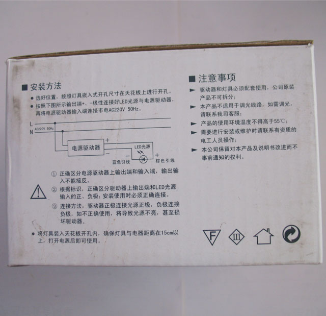 ʿLEDͲơ컨 LEDRS-LC227ưף 71w װǶʽ צ95mm ưɫ