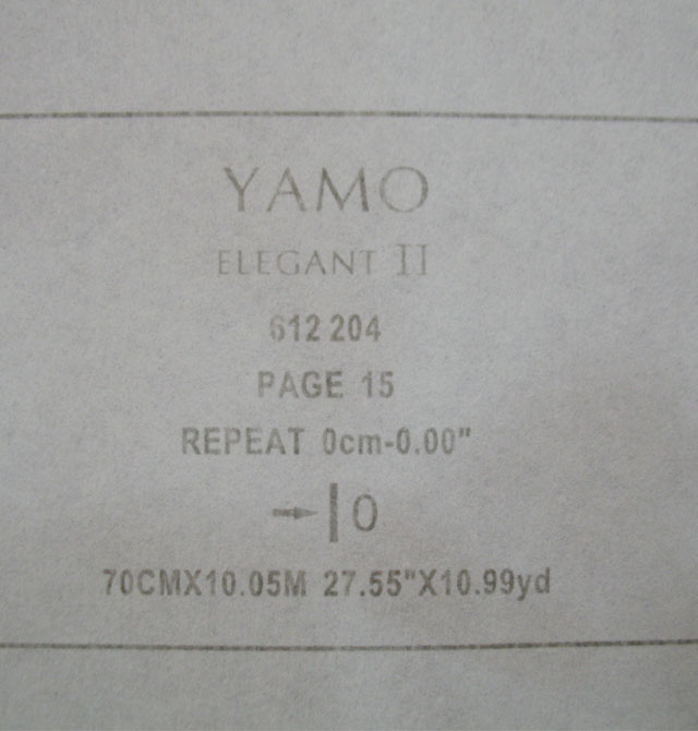 YAMOǽֽ ELEGANT(II)612204 700mm10.05  ɫ