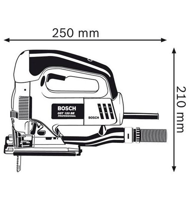 博世曲线锯 GST120 BE 650W