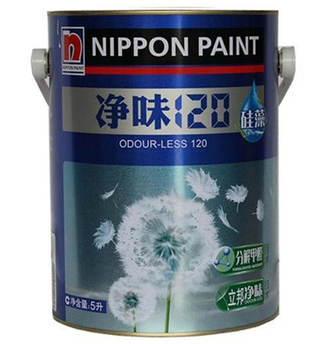 内墙乳胶漆 净味120硅藻内墙乳胶漆 5L 亚光