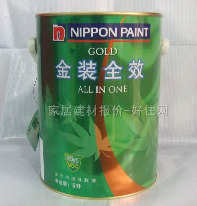 内墙乳胶漆 金装全效超低VOC 5L 白色