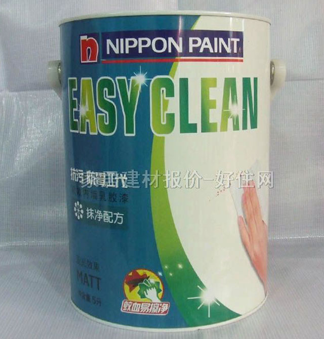 内墙乳胶漆 Easy clean抗污防霉II代双效 5L 白色