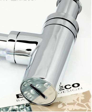 优雅居下水器落水管 全铜墙排落水管防臭去水EU26CB01 最长350mm