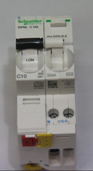 施耐德断路器\空气开关 iDPNa 2P 10A 空气开关（塑壳断路器） 220kv