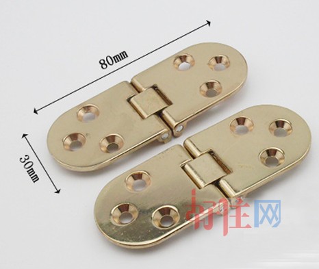 辉固家具连接五金件 优质翻板合页餐桌铰链 厚2.5mm