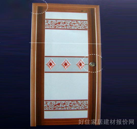 鈦鎂合金平開門圖片