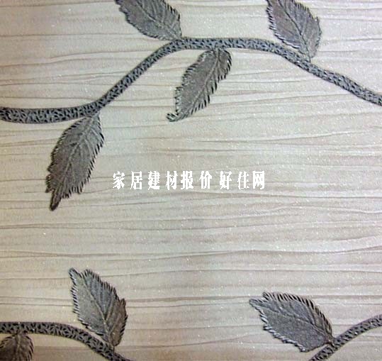 墙纸 YSA9072 0.53×10M 叶纹 银色