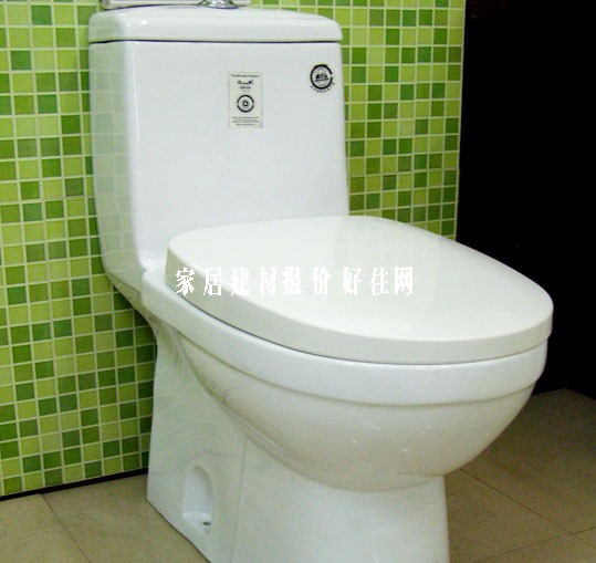 欧威洁具连体马桶坐厕 A078 650mm×高690mm×400mm