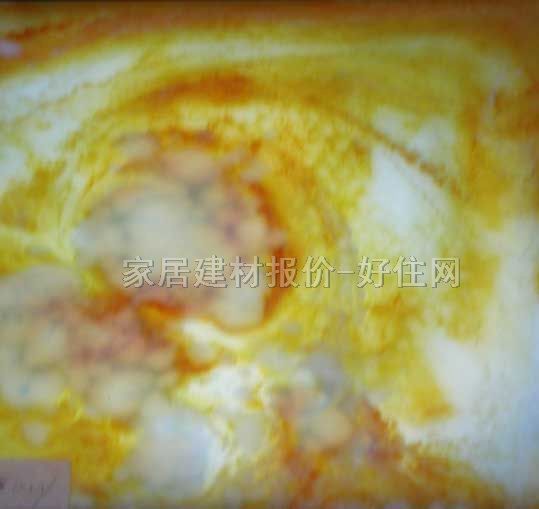 透光石 淡黄色花纹11 长2440mm×宽1220mm×厚6mm