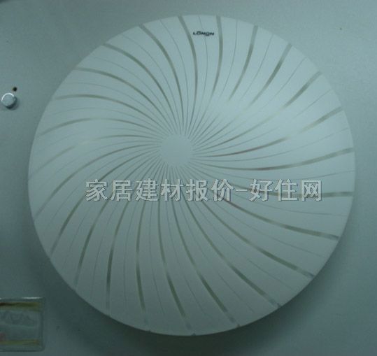 吸顶灯 卧室吸顶灯风水轮 圆形 现代流行风格 白色亚克力