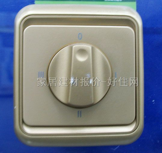 调光开关 分档16A60233 25W－400W 亚金色