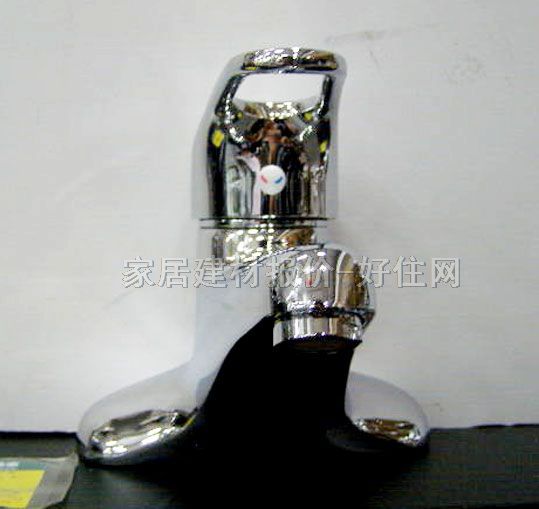 汉诺面盆龙头 TU-003 冷热 单把双孔 无 不锈钢
