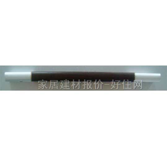 柜门抽屉拉手 黑色96 胡桃木 简约长条