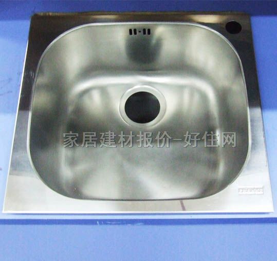 弗兰卡厨盆水槽星盆 方盆不锈钢 ZRX610 单盆