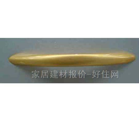 柜门抽屉拉手 黄色019521096 合金 简约长条