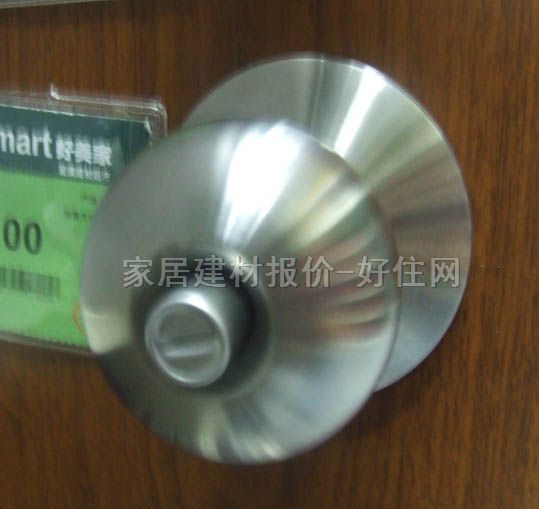 木门锁  5791ETSS 45mm-55mm 不锈钢 球锁 闪银色