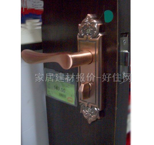 BSY木门锁  T6015CET 45mm-55mm 红古铜 执手锁 红古铜色