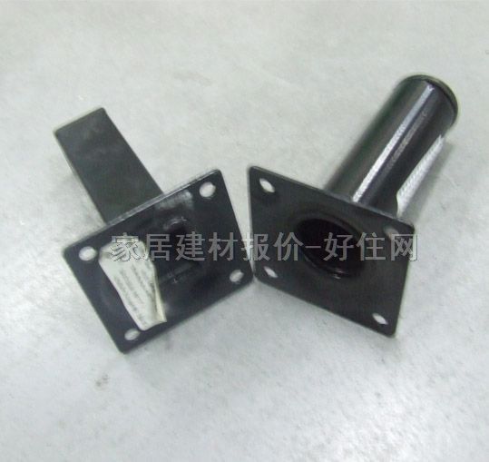 海蒂诗固定高度桌脚 不锈钢 钢管圆形桌脚-02 30mm×30mm高150mm