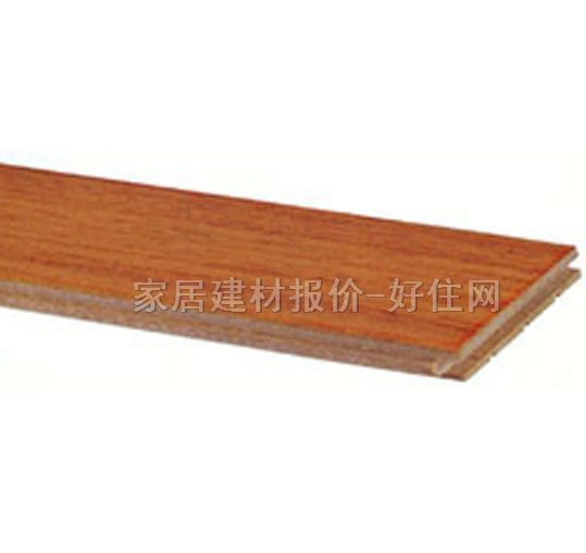 永雄实木地板 纤皮玉蕊（陶阿里、南美柚木） 810mm×125mm×厚18mm