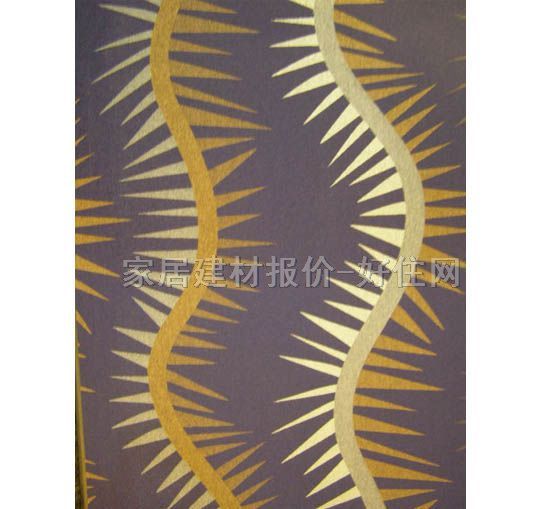 墙纸 PVC H-61504 订做 几何 紫色