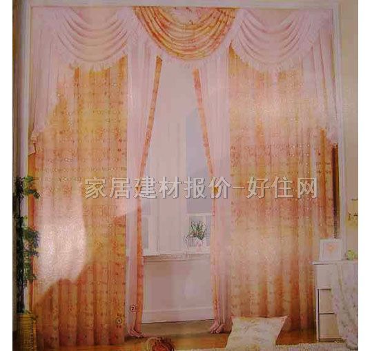 垂帘竖帘落地帘 32801 订做 棉质 暖色调