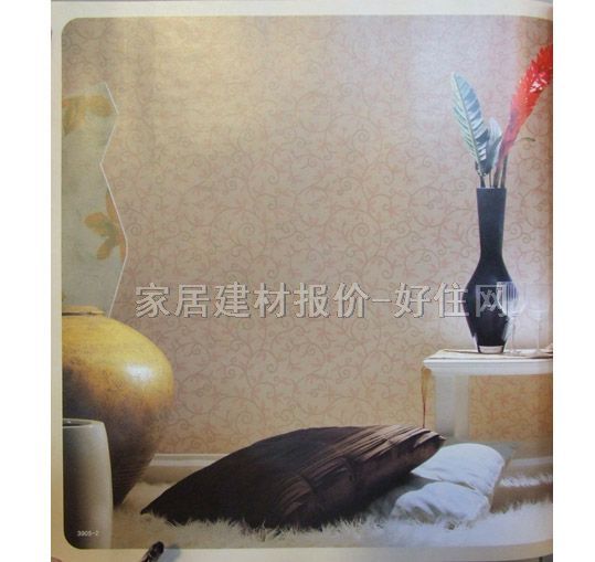 南韩墙纸 PVC 3905-2 0.53×10M 花 粉色