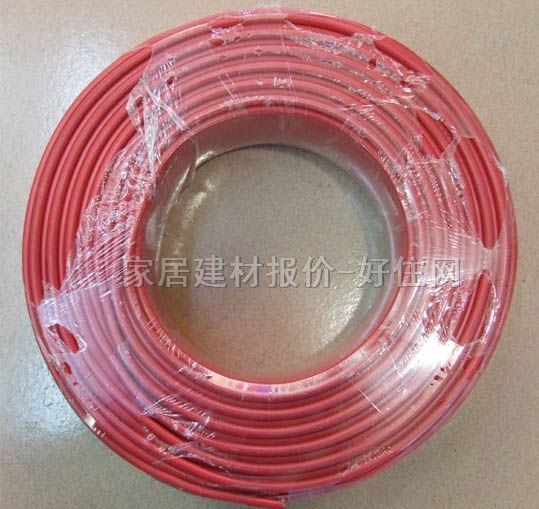 三圈牌单芯电线电缆 铜芯PVC绝缘护套圆型阻燃电缆 2.5m㎡ ZR-BVV 100米 300\500V