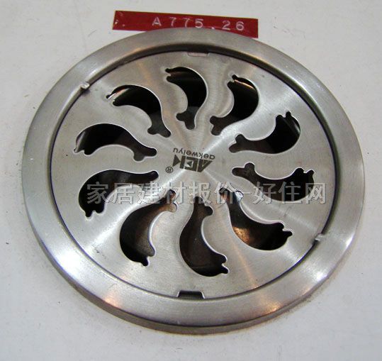 地漏 圆形 不锈钢A775 未知